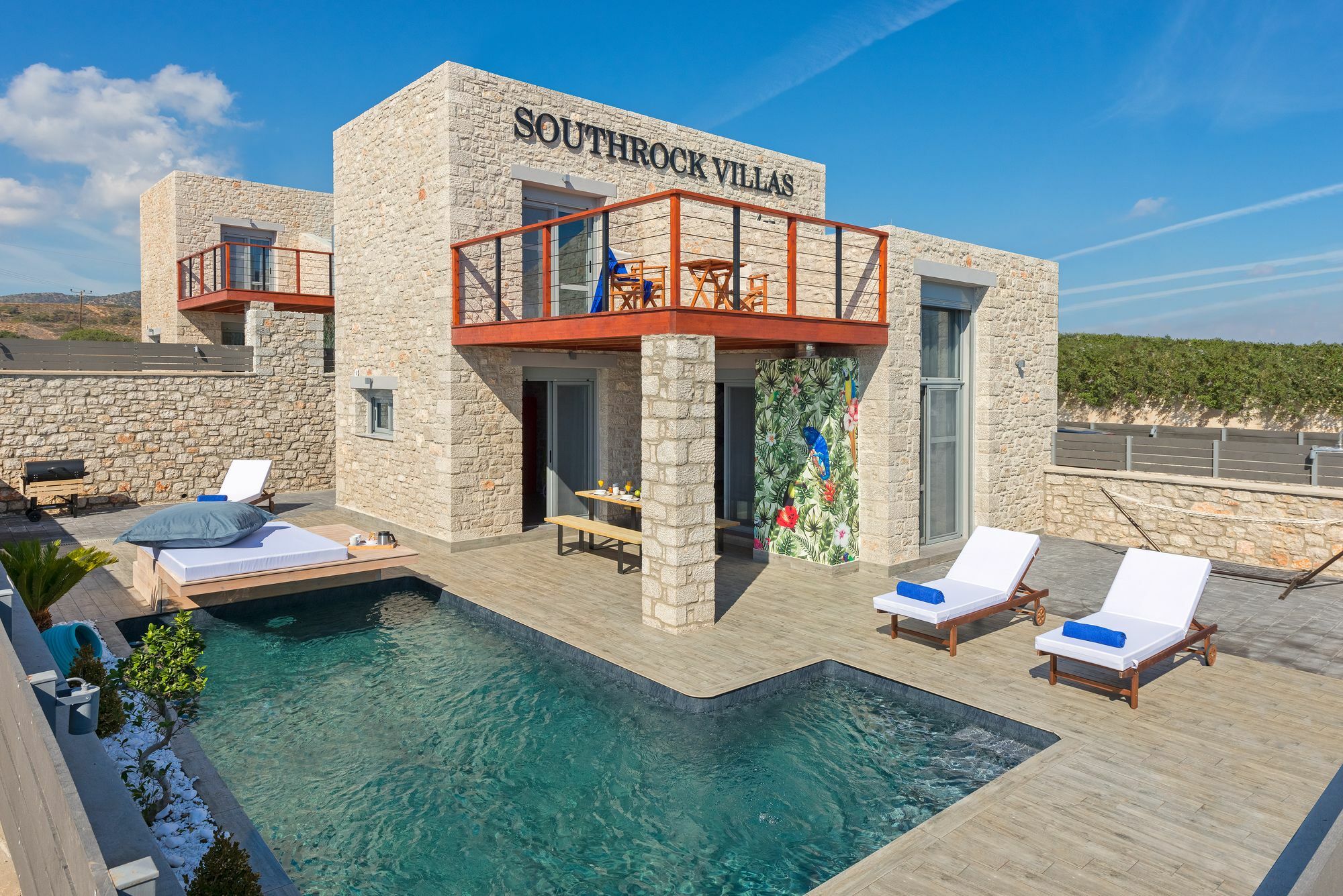 Southrock Villas Lakhania Exterior foto